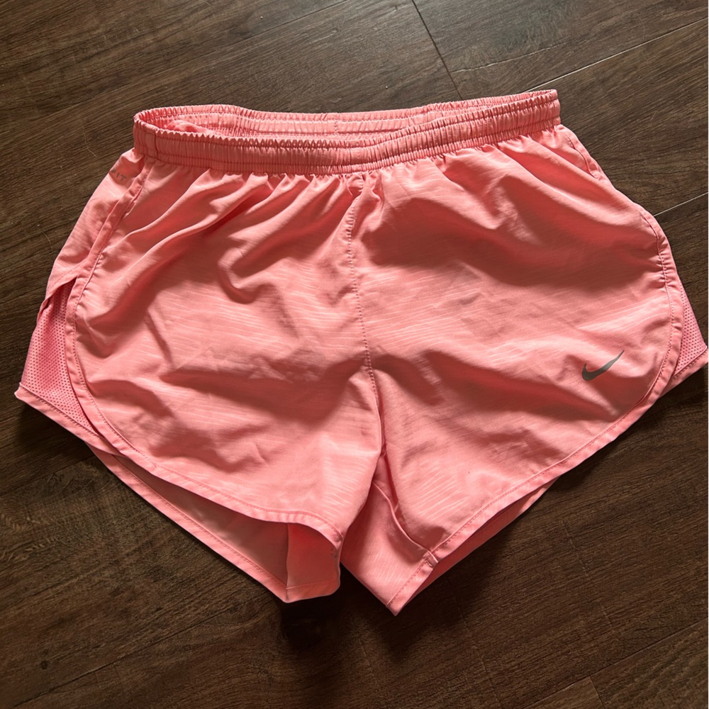 Nike Dri-Fit Pink Athletic Running Shorts